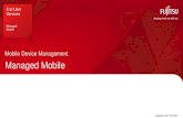 Mobile Device Management Managed Mobile - Fujitsu … Mobile... · award-winning Mobile Device Management Solution