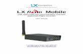 LX Mobile Mobile with optionally SD-card interface and IGC approved flight recorder User manual LX navigation d.o.o., ... 6.1 Firmware update via PC.....10 6.1.1 6.2 SD card and Flight