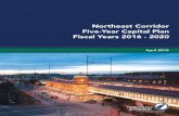 Northeast Corridor Five-Year Capital Plan Fiscal Years ... · PDF fileNortheast Corridor Five-Year Capital Plan ... Executive Summary 4 Introduction 8 ... children’s hospitals $