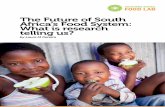 SOUTHERN AFRICA FOOD LAB The Future of South 2. …awsassets.wwf.org.za/...the_future_of_south_africas_food_system.pdf · The Future of South Africa’s Food System: What is research