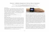 Facet: a multi-segment wrist worn system - Rochester …fetlab.rit.edu/publications/2012-Facet-a multi-segment... ·  · 2017-11-08Facet: A Multi-Segment Wrist Worn System Kent Lyons,