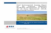 Final Environmental Scoping Report for the Proposed ... Scoping Report.pdf · for the Proposed Valleyview Residential Development on ... on and addressed in the EIA process. ... STUDIES