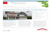 Project Profile: Inspiration: The Minto ecohome—Ottawa ... · PDF fileCanada Mortgage and Housing Corporation 5 CMHC EQuilibriumTM Sustainable Housing Demonstration Initiative:Project