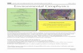 GEOS 380-ENVIRONMENTAL GEOPHYSICS SYLLABUS FALL 2011 ... · PDF fileGEOS 380-ENVIRONMENTAL GEOPHYSICS SYLLABUS FALL 2011! PAGE 1 ... exploration, geotechnical, and ... GEOS 380-ENVIRONMENTAL