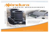 GREASE MANAGEMENT - Interline Brands grease management industry has developed signifi cantly in the past decade ... oil, and grease (FOG) ... GGI’s are generally installed outside