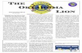 The Oklahoma Lion - Oklahoma Lions Clubs – Multiple ... · PDF fileThe Oklahoma September 2015 Lion ... a community with more opportunities to grow and thrive. Every day, ... to