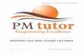 WRITING CVS AND COVER LETTERS - Online Project · PDF file · 2012-03-04This 900-page book is designed for fresh and experienced graduates seeking opportunity in ... curriculum vitae