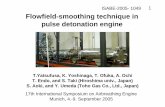 Flowfield-smoothing technique in pulse detonation enginehome.hiroshima-u.ac.jp/rgdlab/rgdl_html/conferences/conferences... · Flowfield-smoothing technique in pulse detonation engine