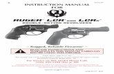 RUGER LCR AND LCR DOUBLE-ACTION REVOLVERS · PDF file3 connecticut: “unlawful storage of a loaded firearm may result in imprisonment or fine.” florida: “it is unlawful, and punishable
