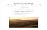 History and Weather of Rancho Santa Margaritagoldengatecreative.org/sites/NicasioGreenAcres.com/history_web.pdf · HISTORY AND WEATHER OF RANCHO SANTA MARGARITA, NICASIO, CA CONTENTS