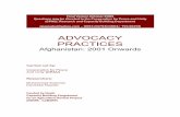 Final Advocacy Research Report-Without Minutescpau.org.af/manimages/publications/Advocacy_Practices-Afghanistan... · 5.17 No Deep Understanding of the Problems 29 5.18 Prioritizing