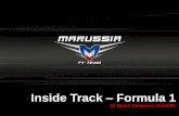 Inside Track Formula 1 - University of · PDF fileInside Track – F1 regulations based on concepts defined in initial CFD results ... • Monocoque ‘safety cell’ development •