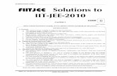 IITJEE2010-Paper 2-CMP-1 FIITJEE Solutions to IIT … 2-CMP-1 FIITJEE Ltd., FIITJEE House, 29-A, Kalu Sarai, Sarvapriya Vihar, New Delhi -110016, Ph 46106000, 26569493, Fax 26513942