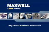 Why Choose MAXWELL Windlasses? - Defender · PDF fileWhy Choose MAXWELL Windlasses? ... automatic rope/chain windlass during the mid 1990's to the ... on the top and bottom of the