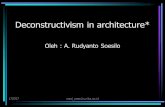 sintak.unika.ac.idsintak.unika.ac.id/staff/blog/uploaded/5871982007/files/deconstruk... · Deconstruction took a confrontational stance toward much of architecture and architectural