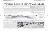 "The New Light of Myanmar" 3 September 2010 - Burma · PDF fileflight on 10 August 2010 to write bylines on progress ... development of human resources. MNA 3-9-2010 for MNA.pmd 1