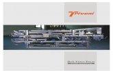 Belt Filter Press - Triveni Group · PDF fileBelt Filter Press - Advantages ... for interlocking with sludge feed pumps, polymer ... BFP - 1501500 5675 2065 3055 12,500 BFP