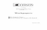 Workpapers - Southern California · PDF fileIndex of Workpapers ... California 2015 BOE Staff Indicator Workpapers 17 ... Arizona Dept. of Revenue 35 Year Life Valuation Table 52 Projected