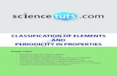 CLASSIFICATION OF ELEMENTS AND …sciencetuts.com/system/ebooks/pdfbooks/22/03...Vander Waals radius of chlorine = 3.6/2 = 1.8 A . VanderWaal’s Radius Characteristics: 1. It is observed