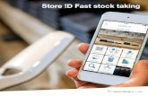 Store !D Fast stock taking - · PDF fileWith Store !D Fast stock taking, stock management can be highly automated ... you can track every article in the store and stock room. ... (garments,