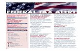 FEDERAL TAX ALERT - National Society of Tax Professionals FTA.pdf · FEDERAL TAX ALERT NEWS ITEMS NSTP MEMbERS PARTiciPATE ... The NSTP leadership is dedicated to serving NSTP and