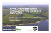 AFRICA FIBRE RESOURCE AVAILABILITY AND WOODCHIP SUPPLIERS · PDF fileAFRICA FIBRE RESOURCE AVAILABILITY AND WOODCHIP SUPPLIERS ... giraffe Worlds fastest ... Pneumatic shiploading