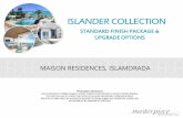 ISLANDER COLLECTION - · PDF filepolished oyster finish ... nacre shell squares random mosaic glossy white ceramic tile straight lay or brick lay 4x16 linear glass mosaic ice finish