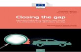 Scientific Advice Mechanism (SAM) Closing the gap · PDF fileO 2 Research and Innovation between light-duty vehicle real-world CO 2 emissions and laboratory testing Closing the gap