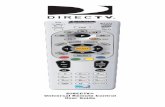 DirecTV RC65 Remote Control - REVOX · PDF file3 INTRODUCTION Congratulations! You now have an exclusive DIRECTV® Universal Remote Control that will control four components, including