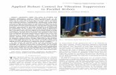 Applied Robust Control for Vibration Suppression in · PDF file · 2006-05-30Applied Robust Control for Vibration Suppression in Parallel Robots ... was built-up at the Institute