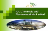 IOL Chemicals and Pharmaceuticals Limited - iolcp. · PDF filegeographical area is under cultivation •Easy access to Ethanol as RM and Rice husk as ... With unique Backward integrated