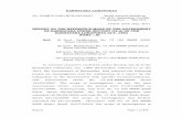 REPORT ON THE REFERENCE MADE BY THE ... Page 1 of 464 KARNATAKA LOKAYUKTA No. COMPT/LOK/BCD/89/2007 Multi-Storied Building, Dr. B.R. Ambedkar Veedhi, Bangalore - 560 001. Dated 27th