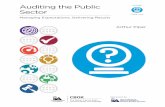 Closer Look Managing Expectations, Delivering · PDF fileCloser Look Auditing the Public FUTURE Sector Managing Expectations, Delivering Results Arthur Piper CBOK The Global Internal