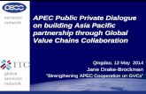 APEC Public Private Dialogue - International Trade … Public Private Dialogue ... WTO 2012 Source: Yose Rizal Damuri, CSIS, 2014 ... France United Kingdom Other NAFTA Germany Korea