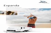 Expanda - Brisbane Camperland TO TOW, BIG ON FREEDOM, THE CLEVER EXPANDA ACCOMMODATES YOUR EVERY HOLIDAY DESIRE Australians love a homegrown invention, and our locally