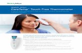 Welch Allyn CareTemp Touch Free   Touch Free Thermometer A quick and convenient way to screen patient temperatures ... 60-second timer for manual pulse and respiration measurement