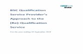 Service Provider’s - ELEXON | Delivering the Balancing ... · PDF file3.1 MRASCo Alignment ... and approach performed by the Qualification Service Provider ... with a report in relation
