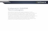 Coherent DWDM Technologies - BME-HITjakab/edu/litr/Core/WDM/Infinera_Coherent_Tech.pdf · Coherent DWDM Technologies Network bandwidth is growing at staggering rates estimated to