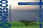 EXTERNAL LIGHTNING PROTECTION - · PDF fileFor these cases, IEC 62305-3 indicates to use: rolling sphere method (valid for all types of buildings), or mesh ... EXTERNAL LIGHTNING PROTECTION