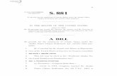 TH ST CONGRESS SESSION S. 881 - gpo.gov · PDF filetroduced the following bill; ... 23 the Tlingit and Haida Indian Tribes of Alaska in 24 1968 for land previously taken to create