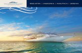 ReGatta insiGnia naUtica enasiR - Oceania Cruises and... · sail in style The moment you come on board one of our stylish intimate ships, ... Artist Loft available on board o Insignia