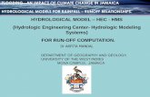 HYDROLOGICAL MODEL HEC - HMS (Hydrologic ... FLOODING IN JAMAICA, CAUSES AND DAMAGES. HYDROLOGICAL MODELS FOR RUNOFF COMPUTATION. HYDROLOGIC ENGINEERING CENTER- HYDROLOGIC MODELING