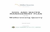 Wallerawang Quarrywalkerquarries.com.au/wp-content/uploads/2018/02/949… ·  · 2018-02-01Water Storage Inputs ... • Report titled Environmental Assessment for the Modification