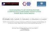 SUSTAINABILITY OF BIOPOLYESTER COMPOSITES CONTAINING · PDF fileSUSTAINABILITY OF BIOPOLYESTER COMPOSITES CONTAINING NANO-CHITIN FROM SEA ... Biodegradation is a chemical process during