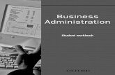 Business Administration - Oxford University Press - oup.hu · PDF fileBusiness Administration 1 1 Look at the Present Simple and Present Continuous verbs. Tick ( ) the correct ones,