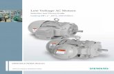 Low Voltage AC Motors - Siemens Low Voltage AC Motors Selection and Pricing Guide Typical Performance Data Technical Notes 5-1 SIMOTICS General Purpose and Severe Duty Motors GP100A