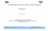 SAM PAPER NEW · PDF file · 2016-08-02units whose activities are not regulated under any statutory ... exists between informal households. ... trace the interrelationship of the