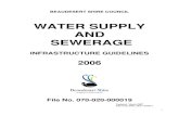 WATER SUPPLY AND SEWERAGE - Home - Logan City ??“Planning Guidelines for Water Supply and Sewerage ... Section 3.9 Standard Specification ... If a reconfiguration of a lot results