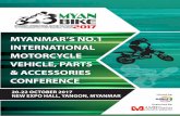 MYANMAR’S NO.1 INTERNATIONAL MOTORCYCLE …ambtarsus.com/download/MYANBIKE 2017.pdfmotorcycle vehicle, parts & accessories conference myanmar’s no.1 international motorcycle vehicle,