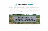 Community Led Total Sanitation - Home - GAHPgahp.net/.../Community-Led-Total-Sanitation-CLTS-An...in-Nigeria.pdfCommunity Led Total Sanitation ... improvements in overall environmental
